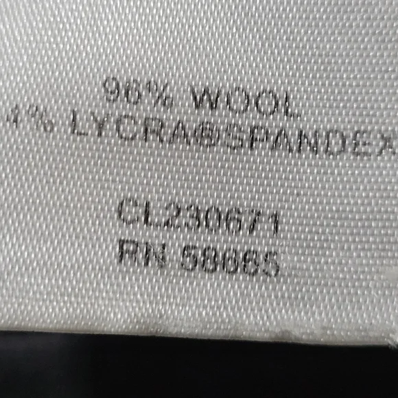 Elegant Black and Gray Women's Pants Set Classiques Entier size 10 Office Dress - Picture 4 of 6